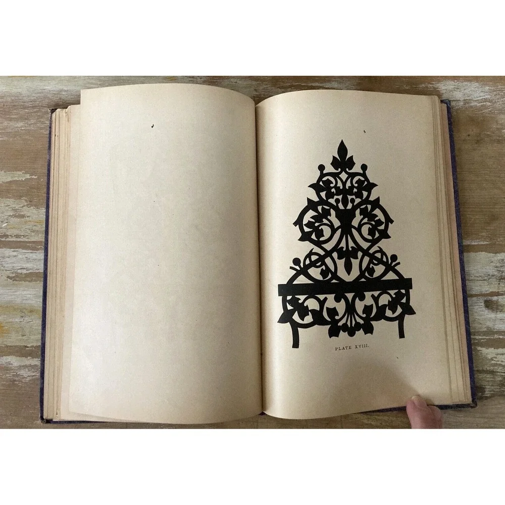 Vintage book Sorrento and Inlaid Work for Amateurs Arthur Hope orig designs 1877
